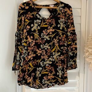 Women’s rayon floral dress - mini size XS